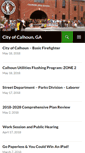 Mobile Screenshot of cityofcalhoun-ga.com